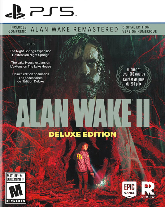 Alan Wake 2 [Deluxe Edition] - Playstation 5 [PREORDER] - Retro Island Gaming