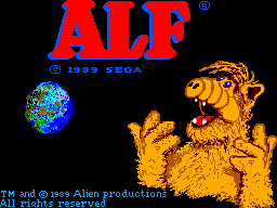 Alf - Sega Master System - Retro Island Gaming