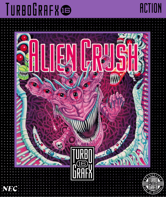 Alien Crush - TurboGrafx - 16 - Retro Island Gaming