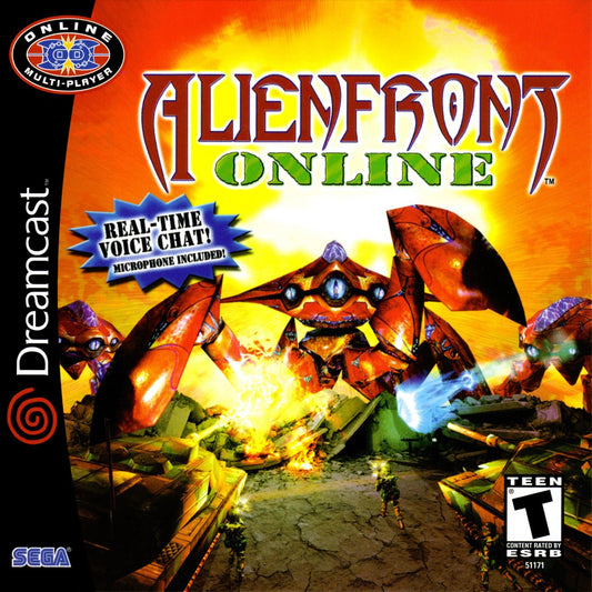 Alien Front Online - Sega Dreamcast - Retro Island Gaming