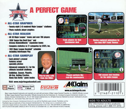 All - star Baseball 97 - Playstation - Retro Island Gaming