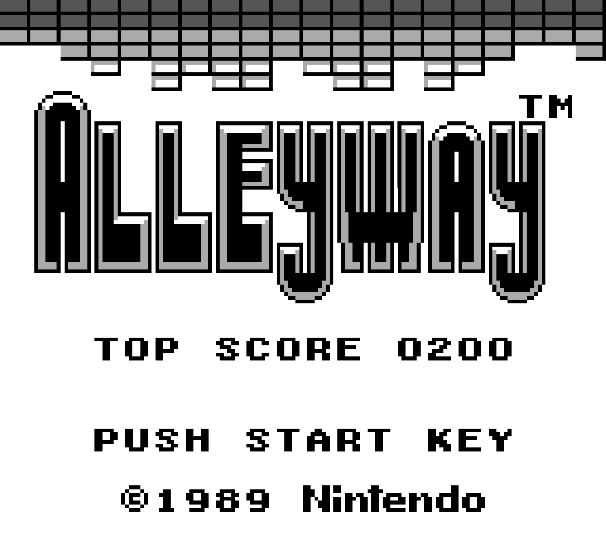 Alleyway - GameBoy - Retro Island Gaming