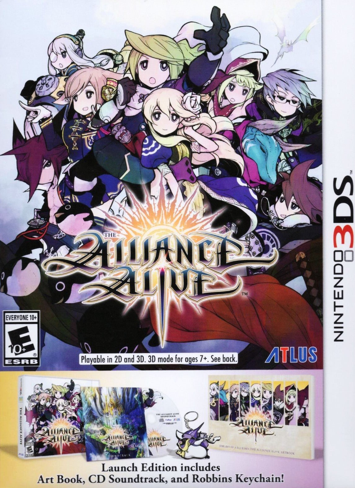 Alliance Alive [Launch Edition] - Nintendo 3DS - Retro Island Gaming