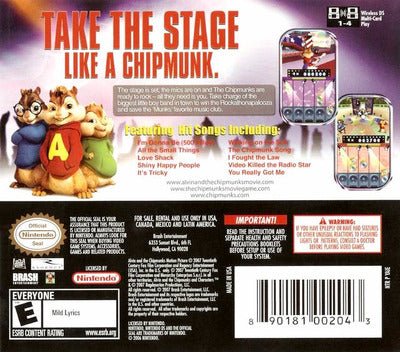 Alvin And The Chipmunks The Game - Nintendo DS - Retro Island Gaming