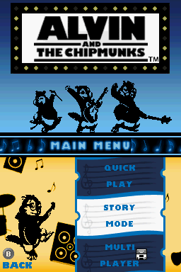 Alvin And The Chipmunks The Game - Nintendo DS - Retro Island Gaming