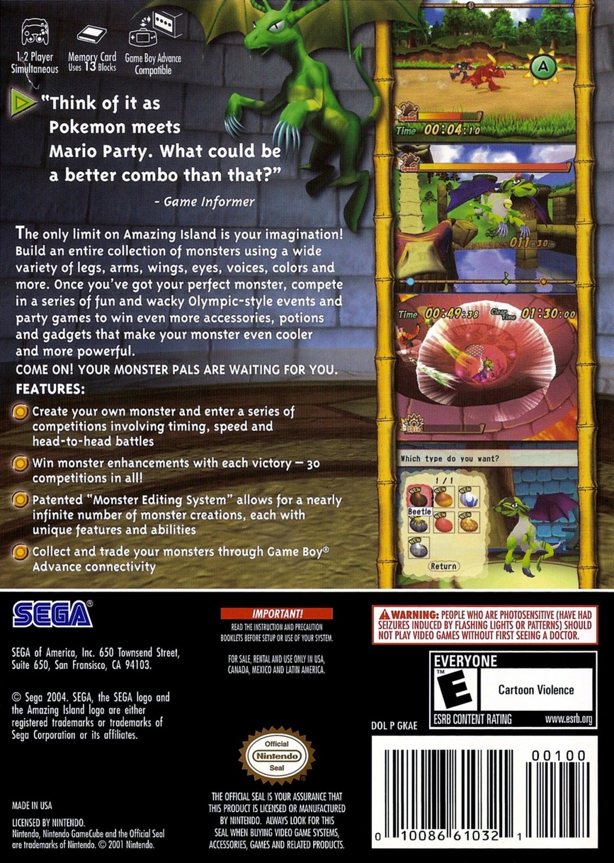 Amazing Island - Gamecube - Retro Island Gaming