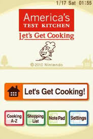 America's Test Kitchen: Let's Get Cooking - Nintendo DS - Retro Island Gaming