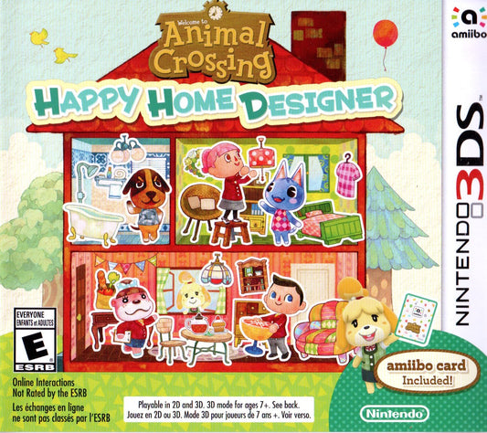 Animal Crossing Happy Home Designer - Nintendo 3DS - Retro Island Gaming