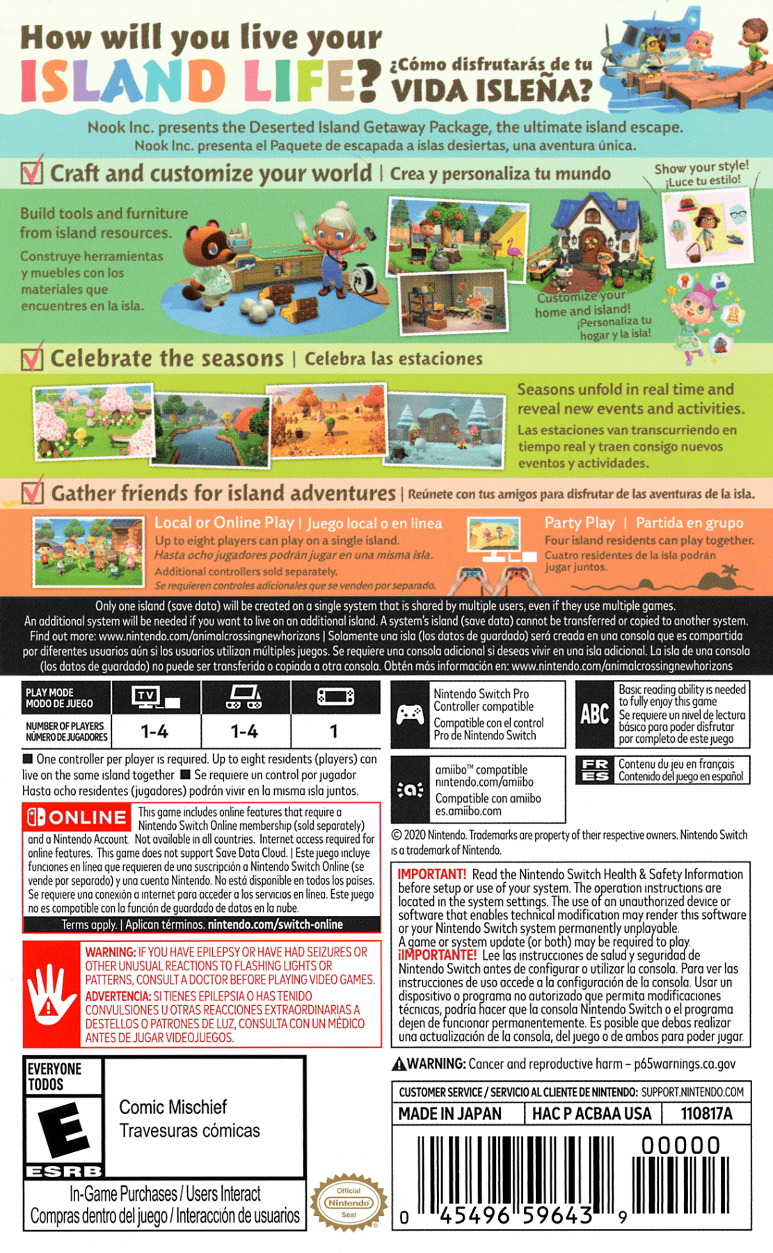 Animal Crossing: New Horizons - Nintendo Switch - Retro Island Gaming