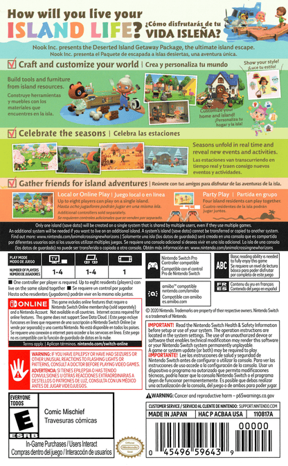 Animal Crossing: New Horizons - Nintendo Switch - Retro Island Gaming