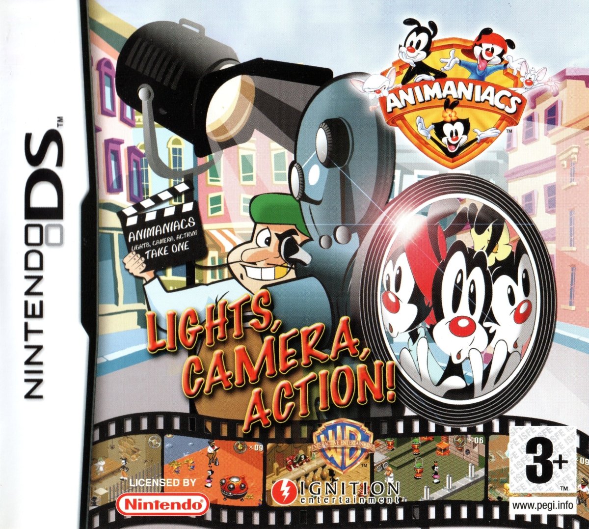 Animaniacs Lights Camera Action - PAL Nintendo DS - Retro Island Gaming