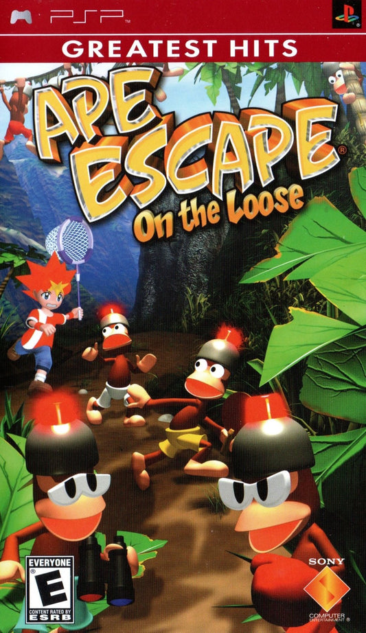 Ape Escape On The Loose [Greatest Hits] - PSP - Retro Island Gaming