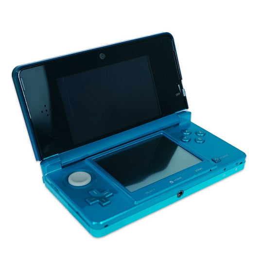 Aqua Blue Nintendo 3DS System - Certified Tested & Cleaned - Retro Island Gaming
