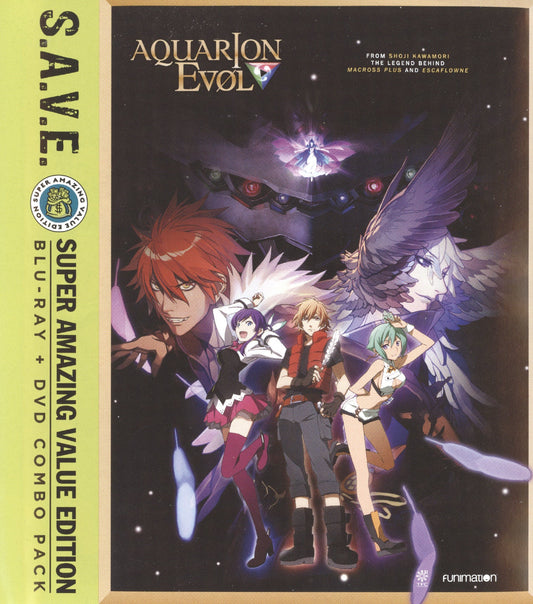 Aquarion Evol: Season Two (S.A.V.E.) - Blu - ray - Retro Island Gaming