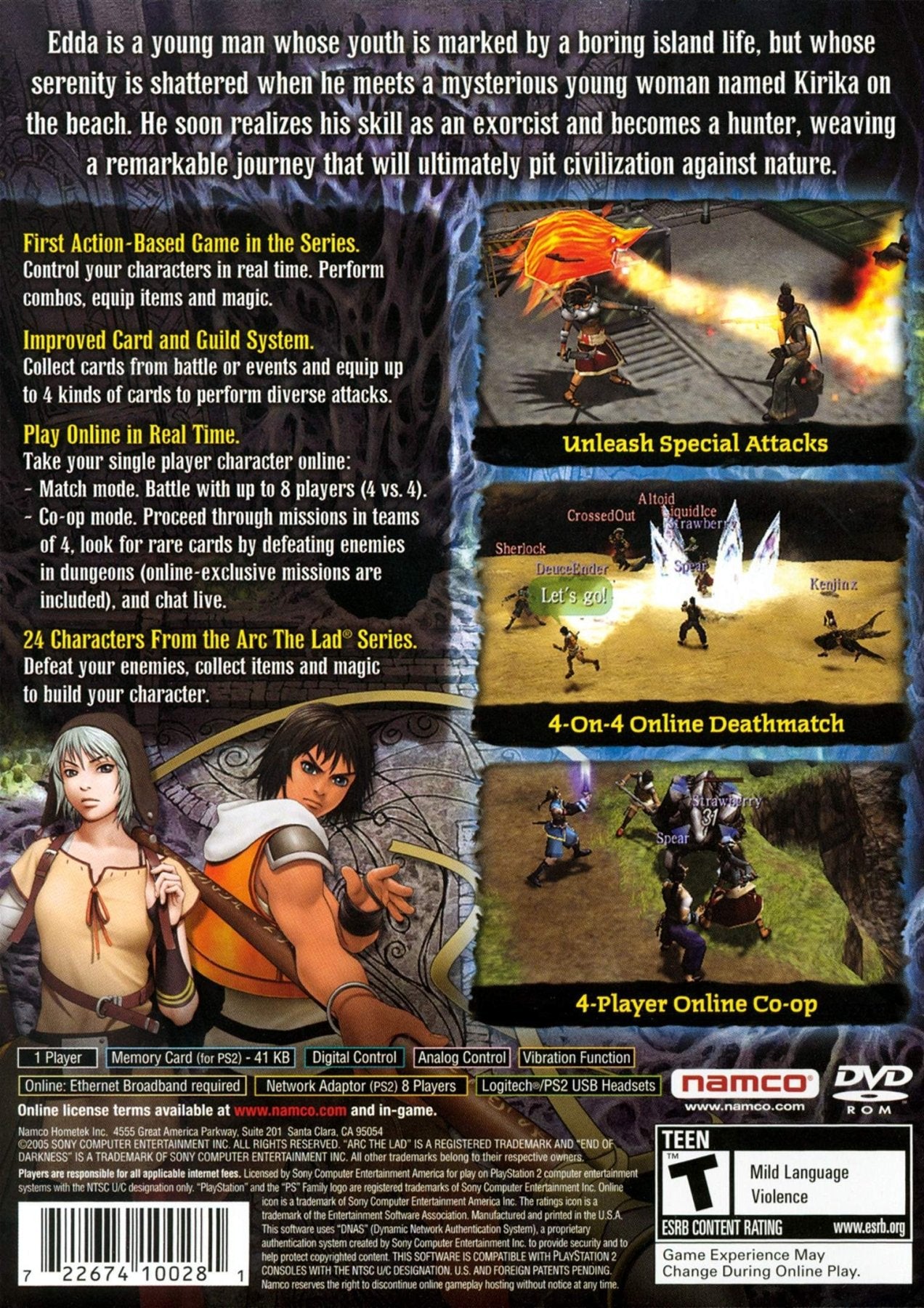 Arc the Lad End of Darkness - Playstation 2 - Retro Island Gaming