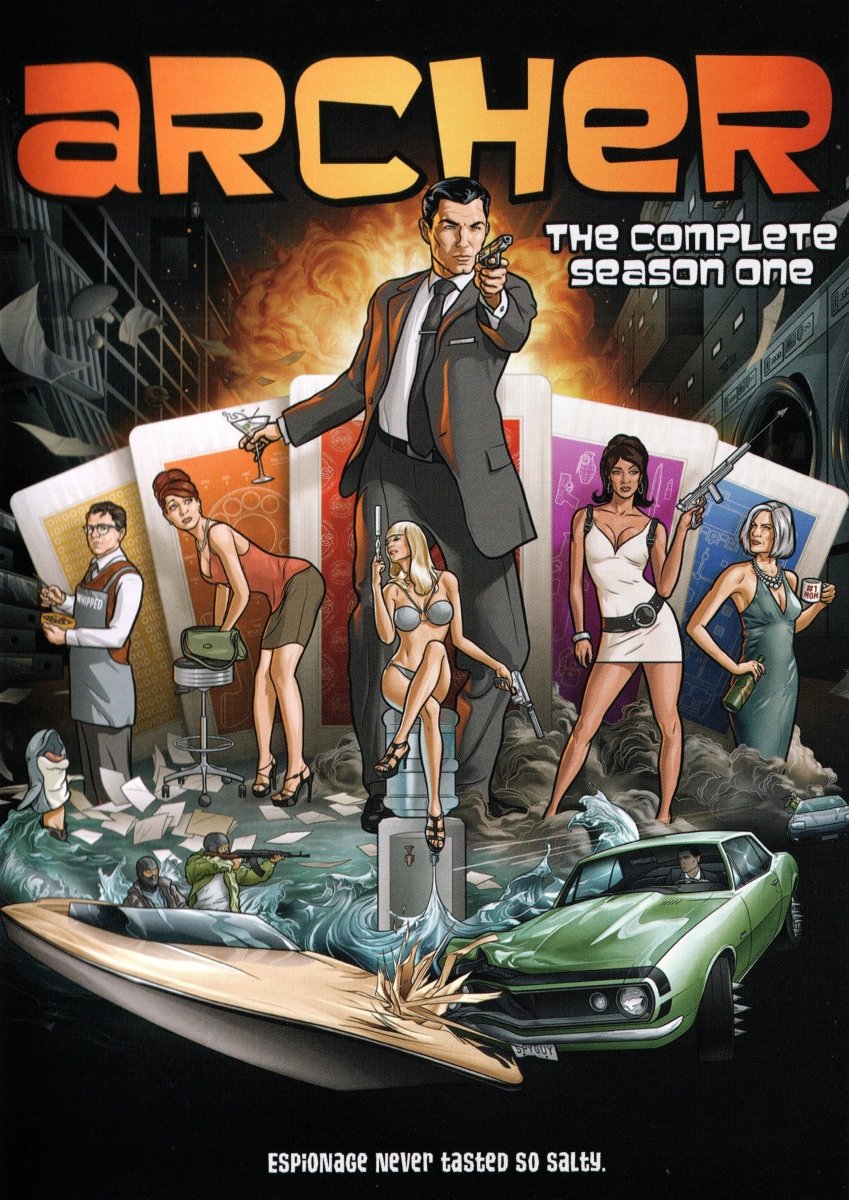 Archer: The Complete Season 1 - DVD - Retro Island Gaming