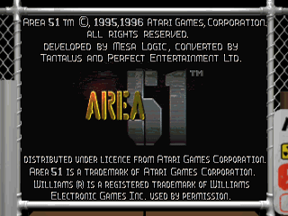 Area 51 - Sega Saturn - Retro Island Gaming