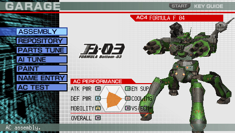 Armored Core Formula Front: Extreme Battle - PSP - Retro Island Gaming