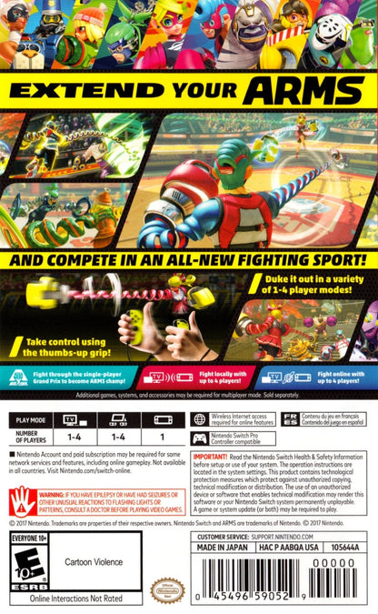 ARMS - Nintendo Switch - Retro Island Gaming