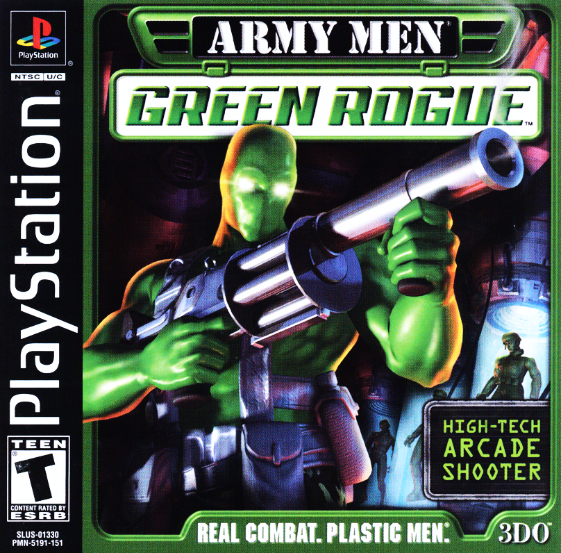 Army Men Green Rogue - Playstation - Retro Island Gaming