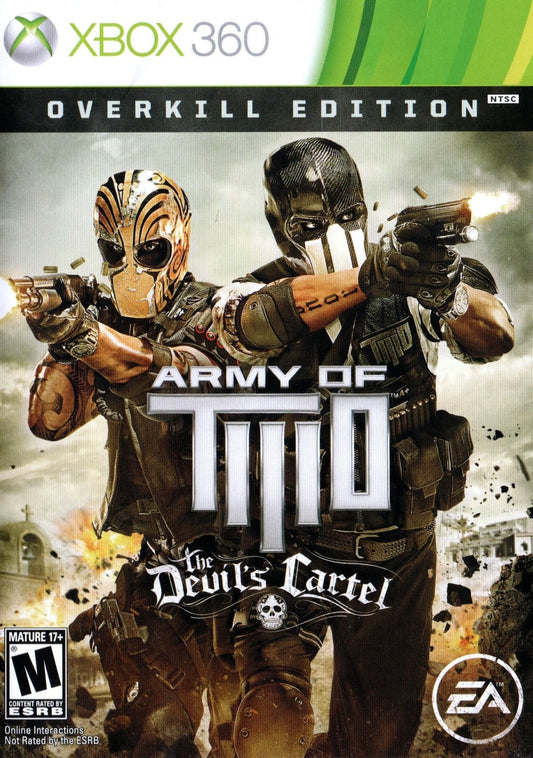 Army of Two The Devil's Cartel [Overkill Edition] - Xbox 360 - Retro Island Gaming