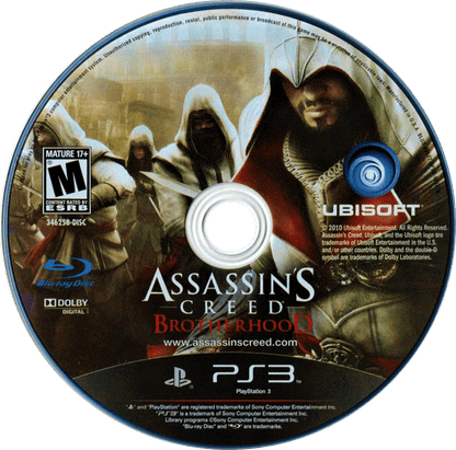 Assassin's Creed: Brotherhood - Playstation 3 - Retro Island Gaming