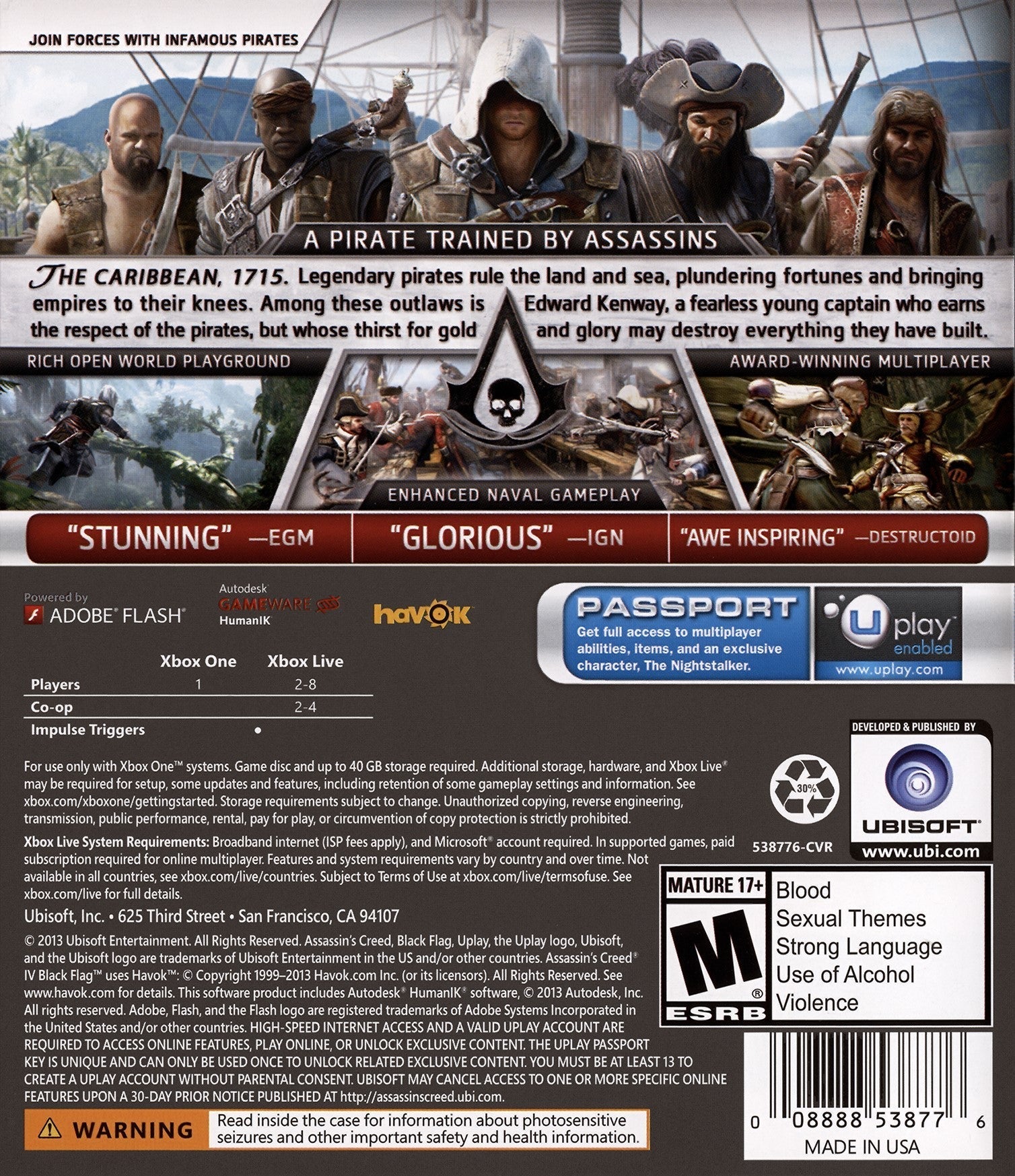 Assassin's Creed IV: Black Flag - Xbox One - Retro Island Gaming