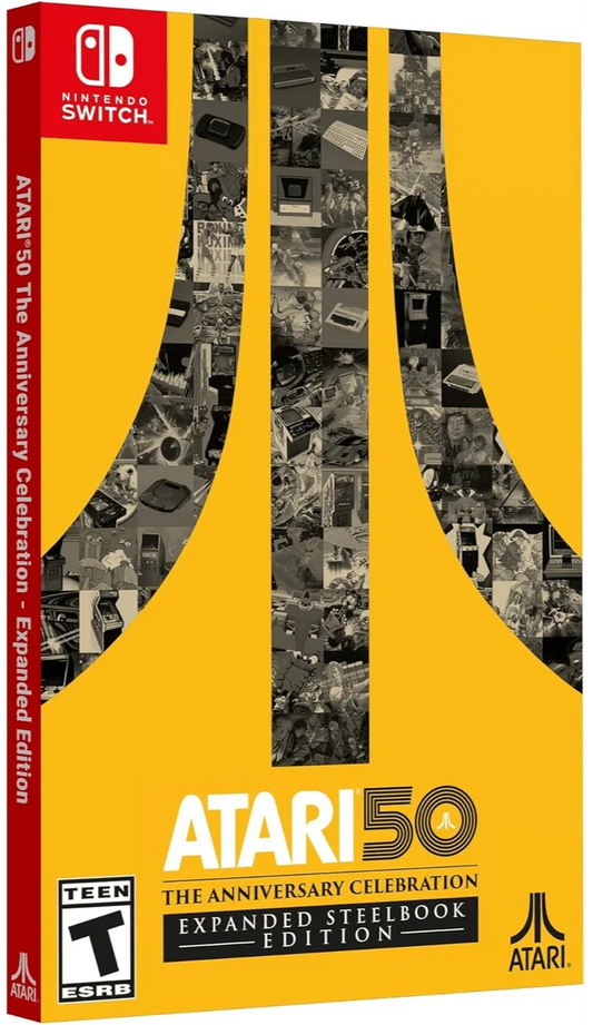 Atari 50: The Anniversary Celebration – Expanded Steelbook Edition - Nintendo Switch [PREORDER] - Retro Island Gaming