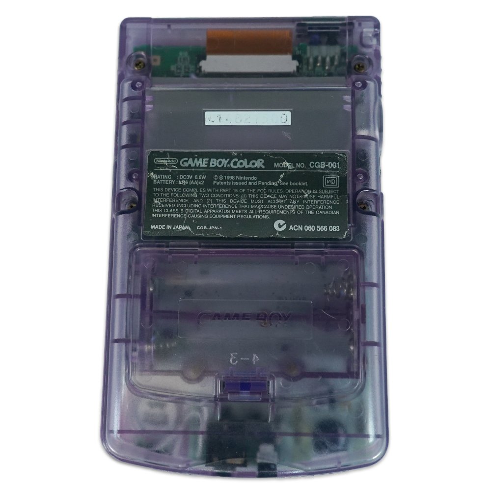 Atomic Purple GameBoy Color System - Certified Tested & Cleaned – Retro ...
