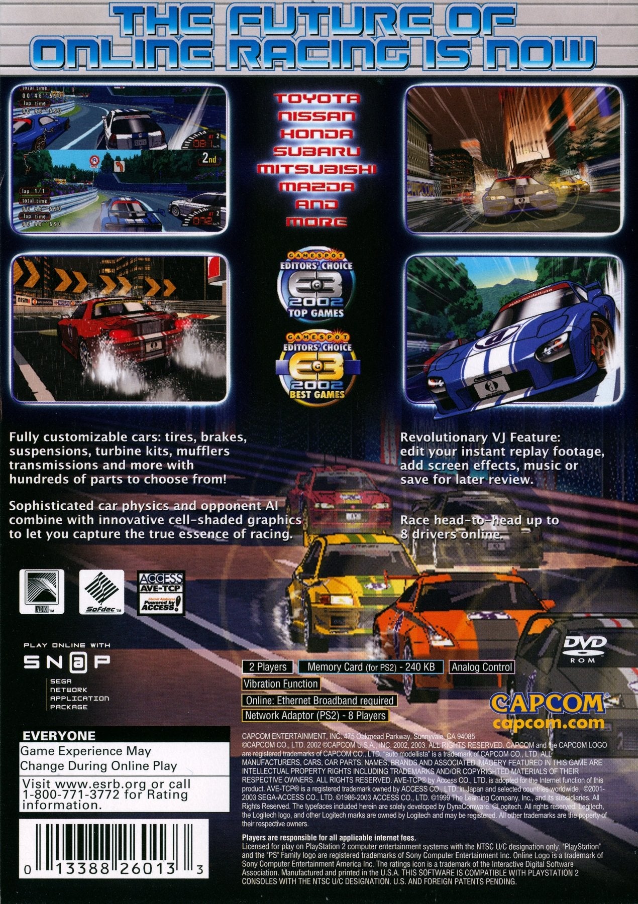 Auto Modellista - Playstation 2 - Retro Island Gaming