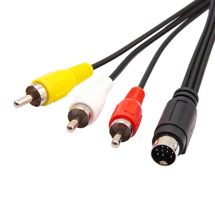 AV Composite Cable for Sega Saturn - xyab - Retro Island Gaming