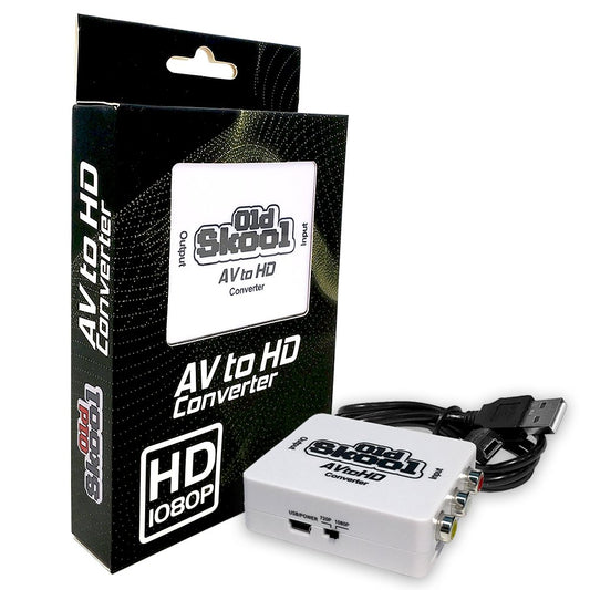 AV to HDMI Adapter - Old Skool - Retro Island Gaming
