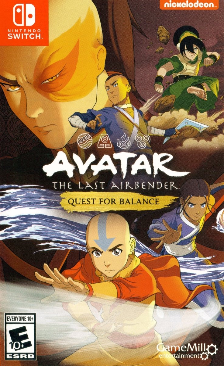 Avatar The Last Airbender: Quest for Balance - Nintendo Switch - Retro Island Gaming