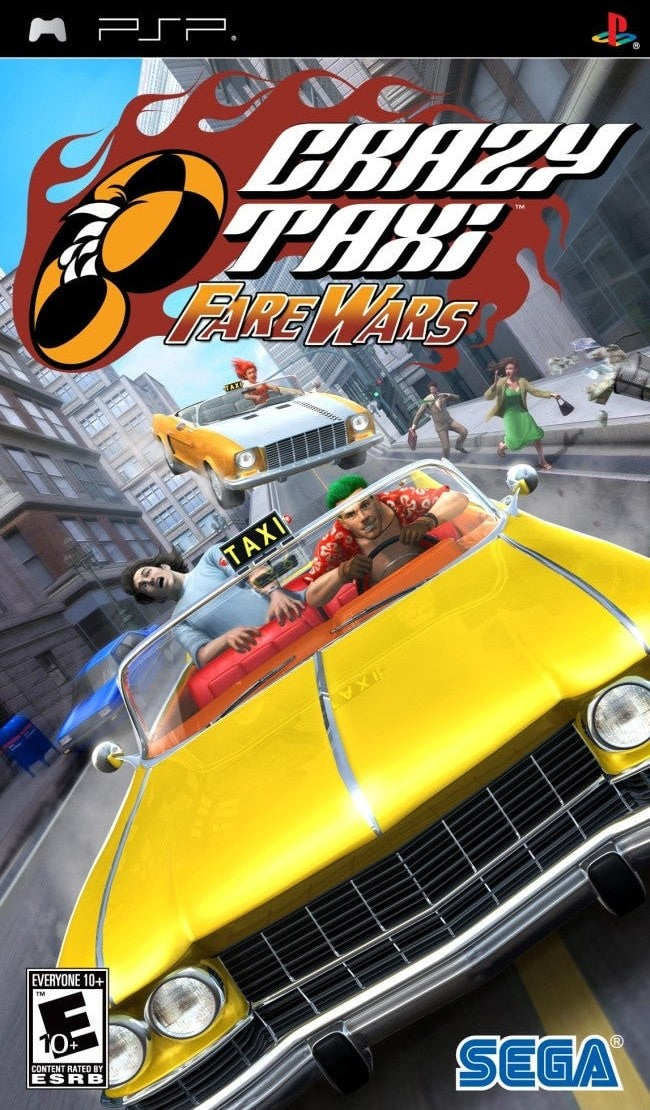 Crazy Taxi Fare Wars - PSP