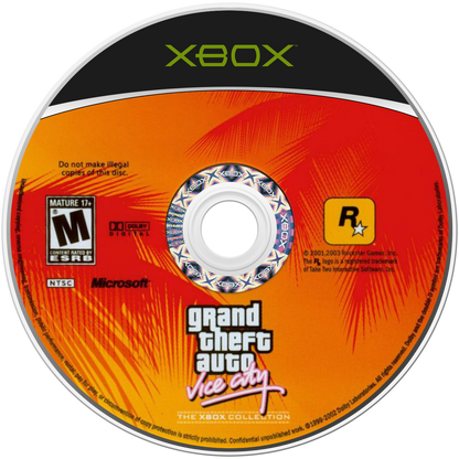 Grand Theft Auto Vice City - Xbox