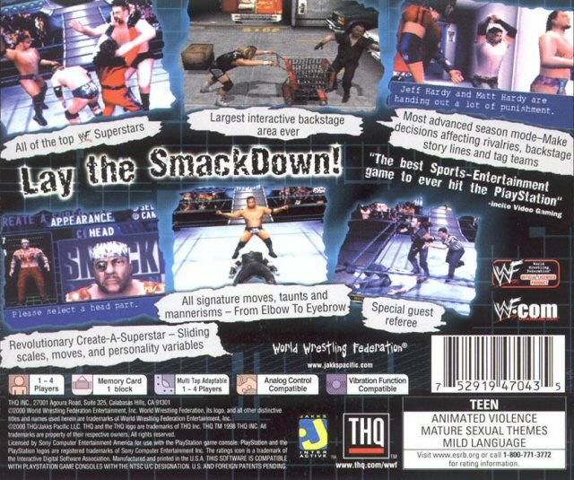 WWF Smackdown - Playstation