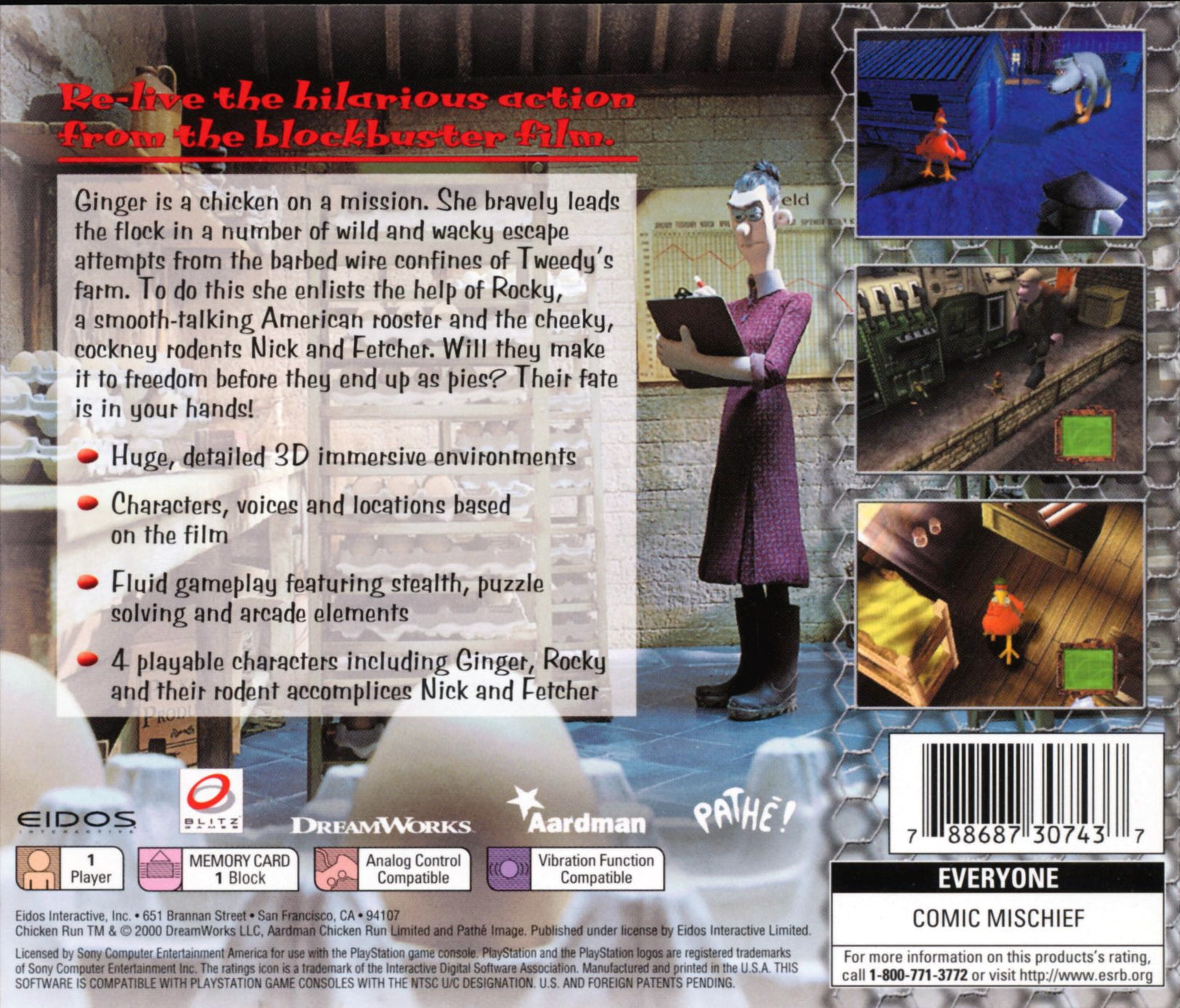 Chicken Run - Playstation