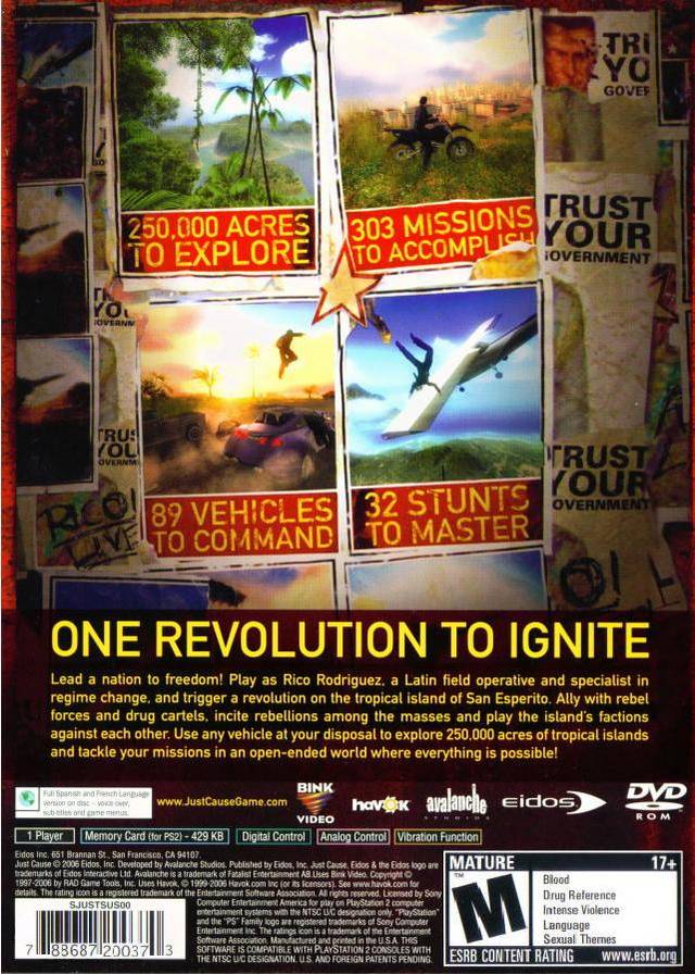 Just Cause - Playstation 2
