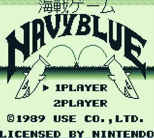 Navy Blue - JP GameBoy