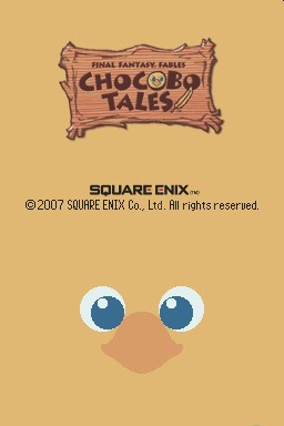 Final Fantasy Fables Chocobo Tales - Nintendo DS