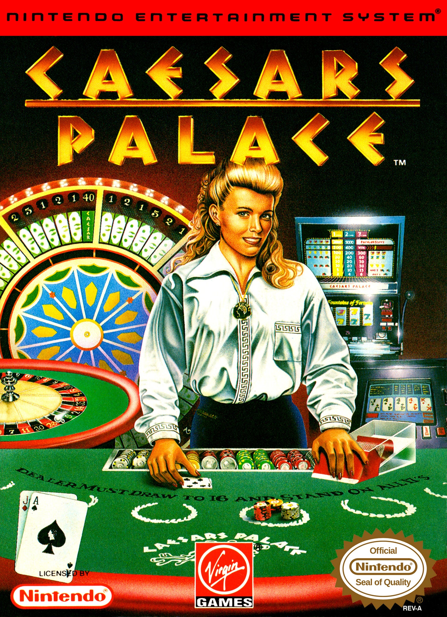 Caesar's Palace - NES