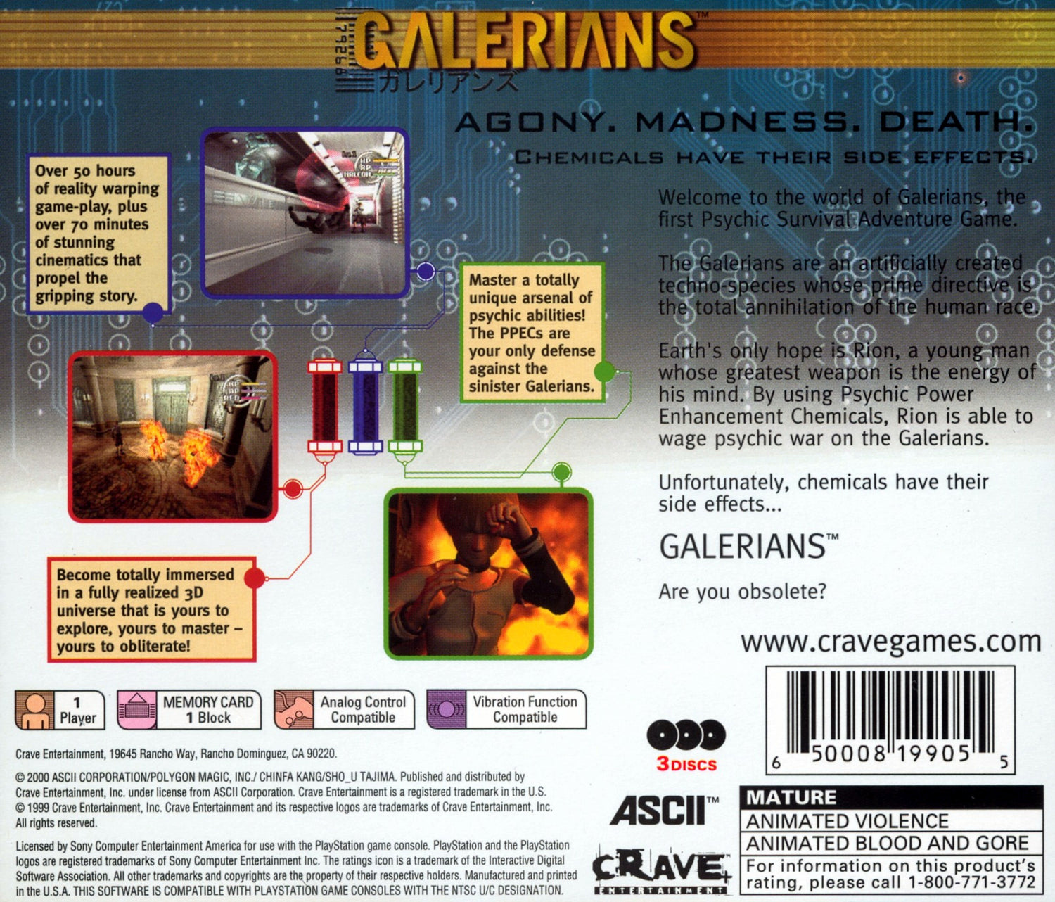 Galerians - Playstation