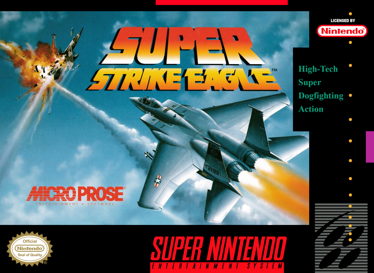 Super Strike Eagle - Super Nintendo