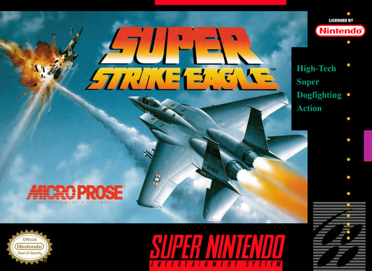 Super Strike Eagle - Super Nintendo - Retro Island Gaming