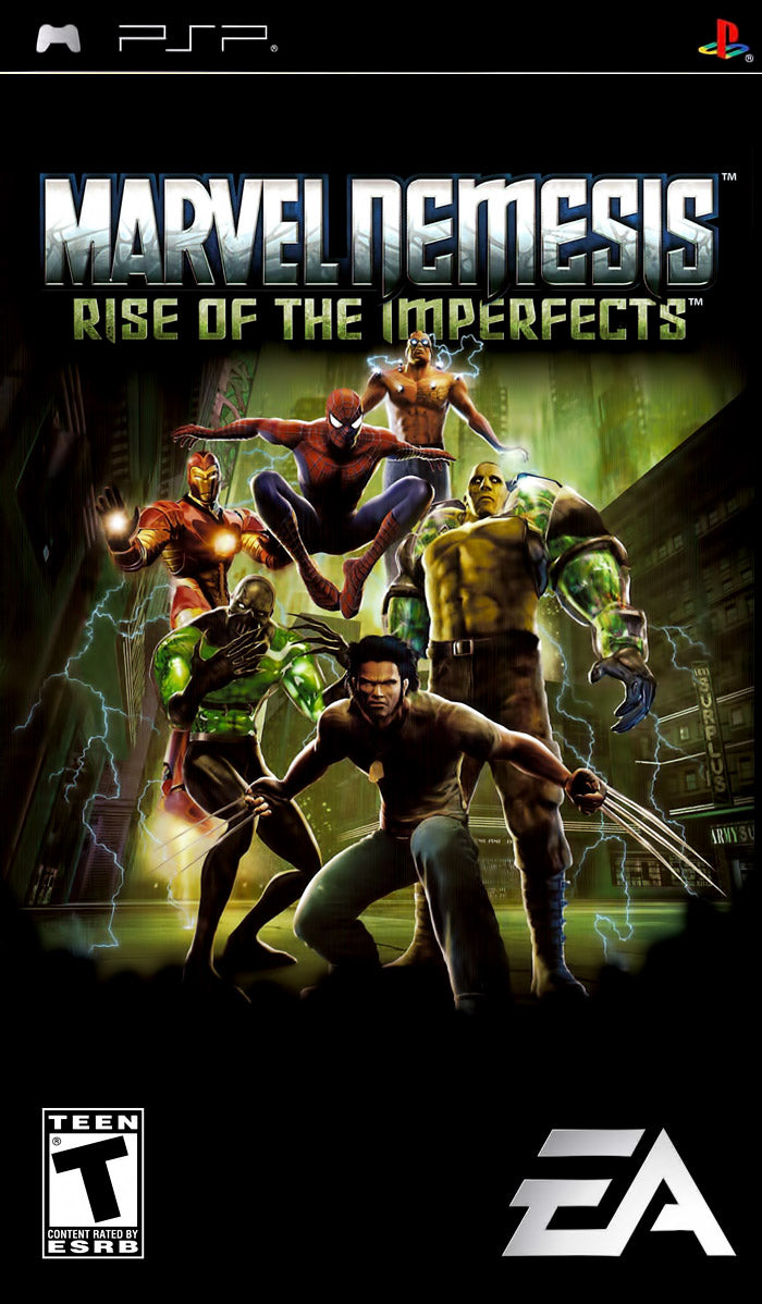 Marvel Nemesis Rise of the Imperfects - PSP - Retro Island Gaming