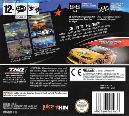 Juiced 2 Hot Import Nights - Nintendo DS