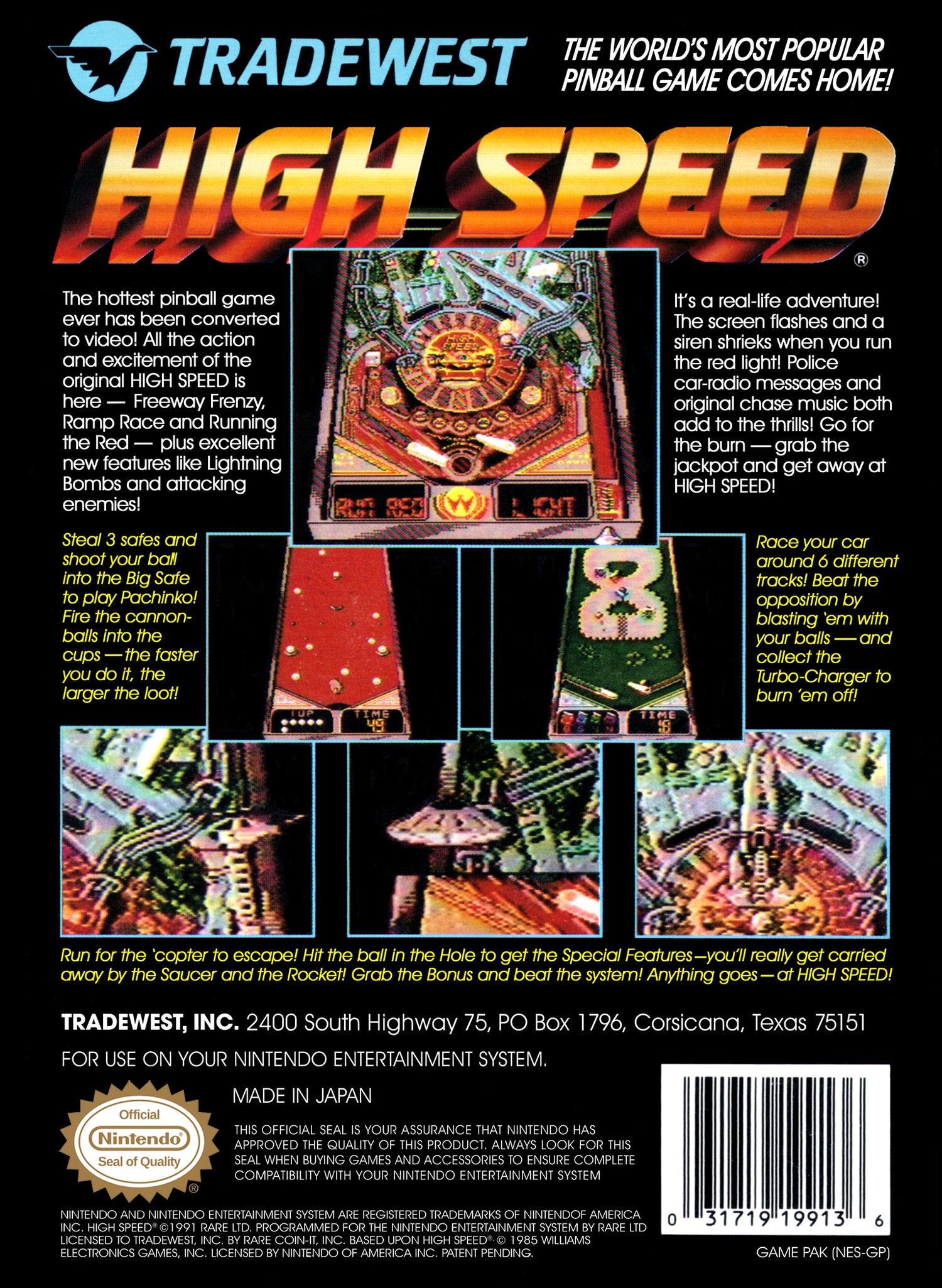 High Speed - NES