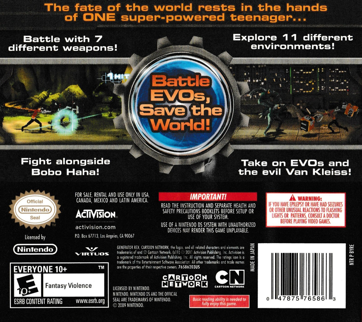 Generator Rex: Agent of Providence - Nintendo DS