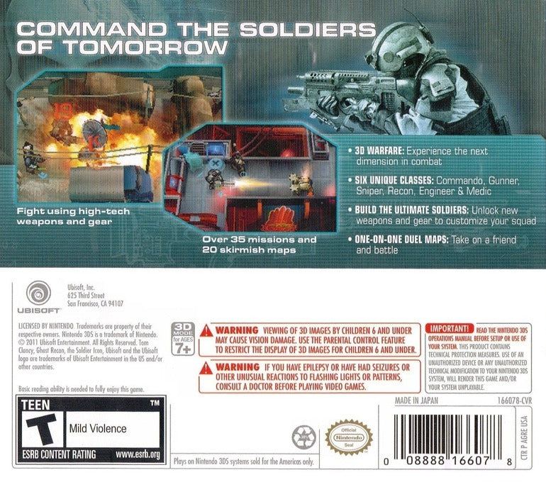 Ghost Recon: Shadow Wars - Nintendo 3DS