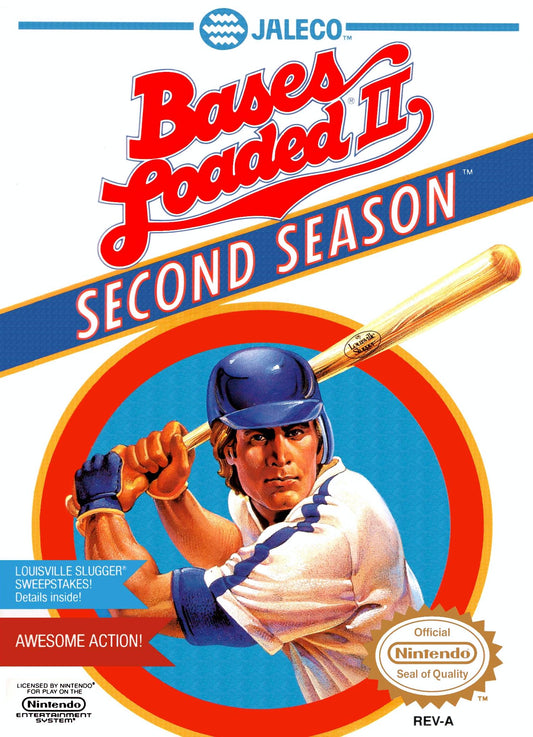Bases Loaded 2 Second Season - NES - Retro Island Gaming